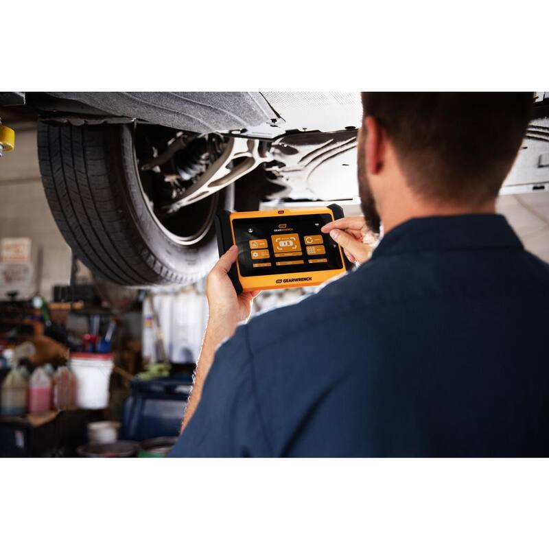 GEARWRENCH 7 in. OBD2 Wireless Bi-Directional Diagnostic Scanner Tablet with Storage Case and 3-Years Free Software Updates - GWSMART07