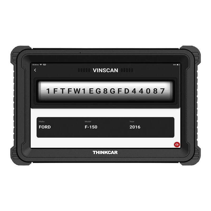 Thinkcar All System OBD2 Scanner Car Code Reader Diagnostic Tool with Built in 4 Channel Oscilloscope PLATINUM S12 - 301090003