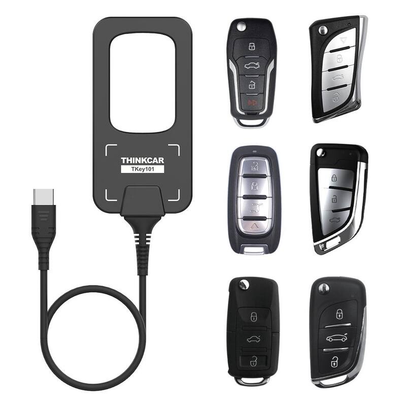 Thinkcar Immobilizer Car Key Fob Programming Diagnostic Tool with 6 Blank Fob Included for Professional Mechanics - TKEY 101 - 309030018