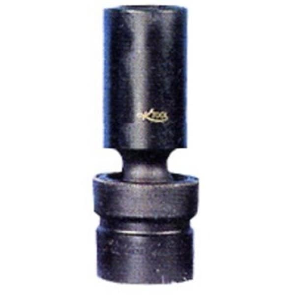 K-Tool International K Tool International KTI37514 3/8 Inch Drive Standard Swivel Impact Socket - 14mm - KTI37514