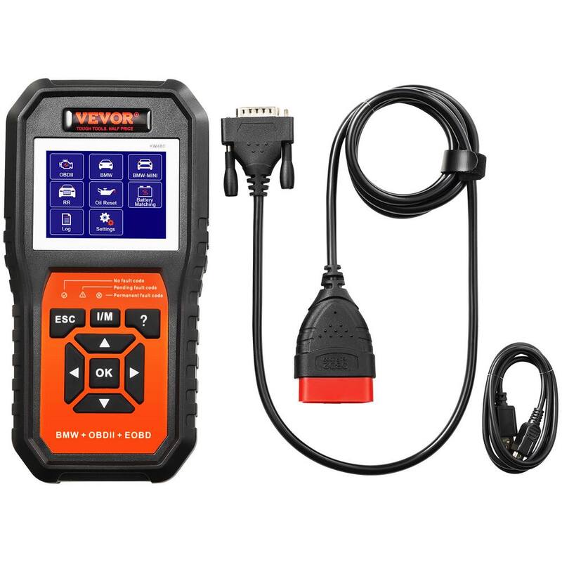 VEVOR OBD2 Scanner Diagnostic Tool Fit for BMW Full Systems Scanner Car Code Reader w/12 Special Functions 4-in-1 Scan Tools - QCGZZDGJSCSOGI4UJV0