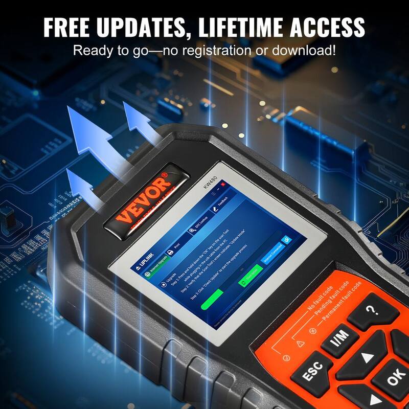 VEVOR OBD2 Scanner Diagnostic Tool Fit for BMW Full Systems Scanner Car Code Reader w/12 Special Functions 4-in-1 Scan Tools - QCGZZDGJSCSOGI4UJV0