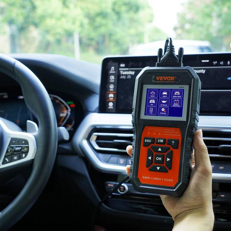 VEVOR OBD2 Scanner Diagnostic Tool Fit for BMW Full Systems Scanner Car Code Reader w/12 Special Functions 4-in-1 Scan Tools - QCGZZDGJSCSOGI4UJV0