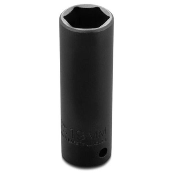 Homewardbound 18 mm 6 Point 0.375 in. Drive Impact Thin Wall DP Socket - HO3053324