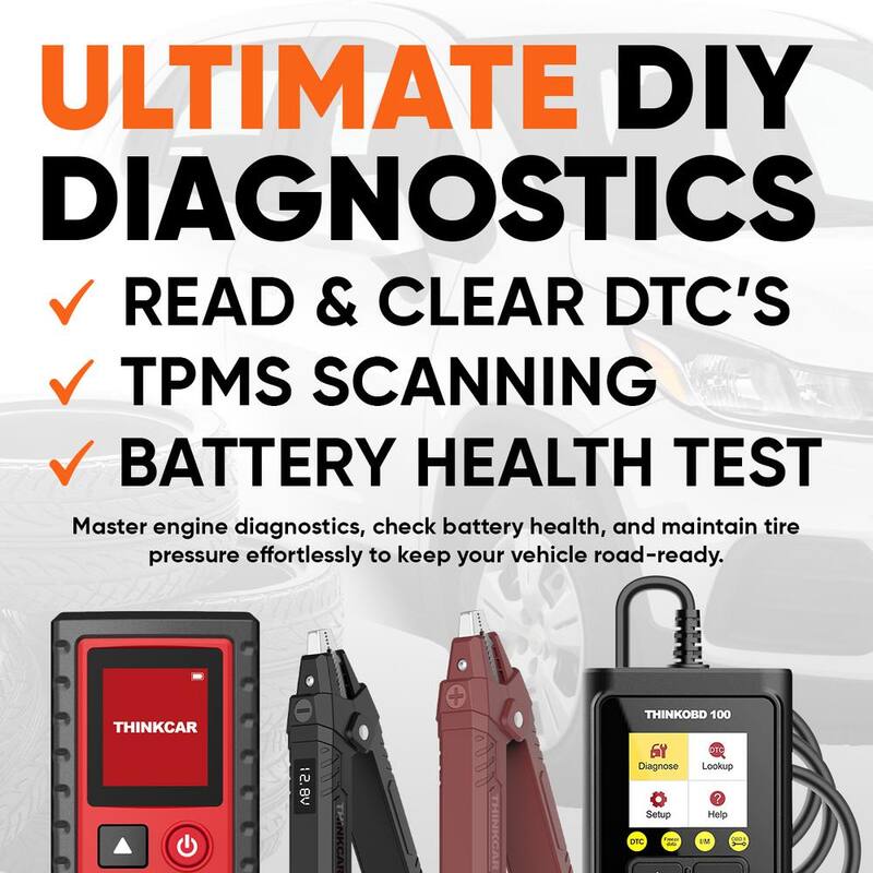 Thinkcar Automotive Diagnostic Scan Tool TPMS OBD2 Service Kit - 309030017