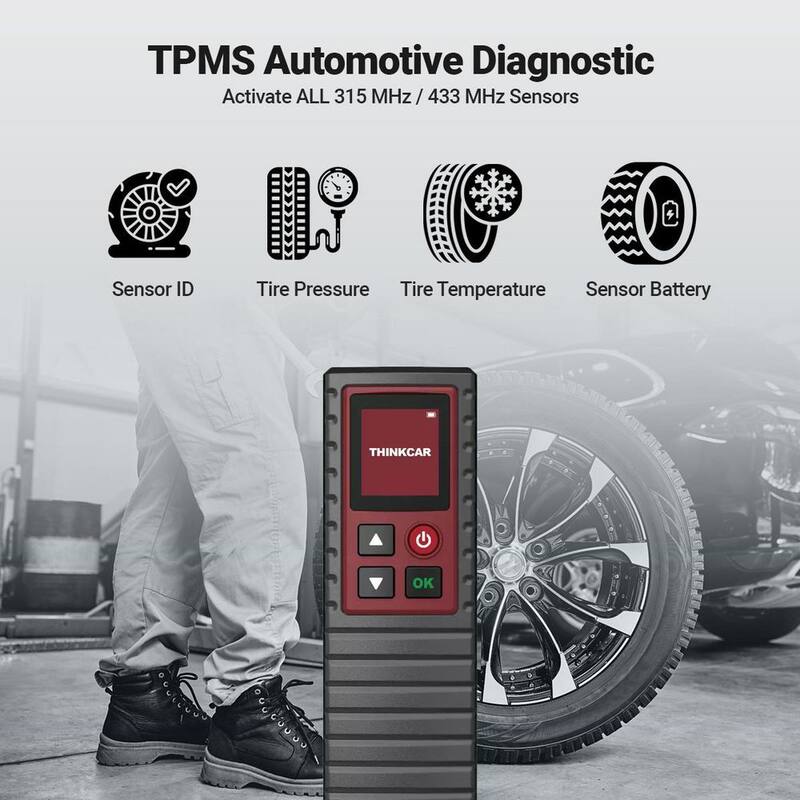 Thinkcar Automotive Diagnostic Scan Tool TPMS OBD2 Service Kit - 309030017
