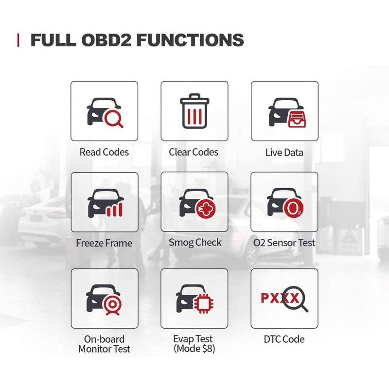 Thinkcar ThinkScan 609 OBD2 Scanner for ECM TCM ABS SRS Systems - TKSCAN609