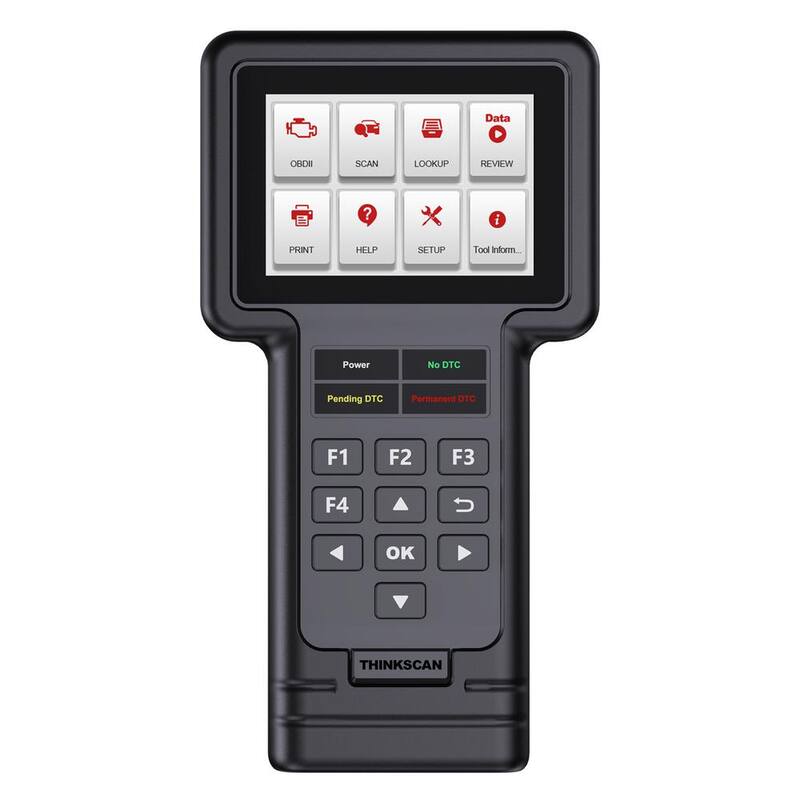 Thinkcar Thinkscan 650 Scanner, for ECM TCM ABS SRS Systems. EOBD/OBD2 10 Mode Diagnostics, Data Stream with Lifetime Free Update - THINKSCAN650