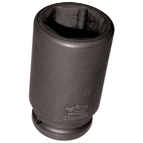 K-Tool International K Tool International KTI39233 .75in. Drive 6 Point Deep Impact Socket - 33Mm - KTI39233