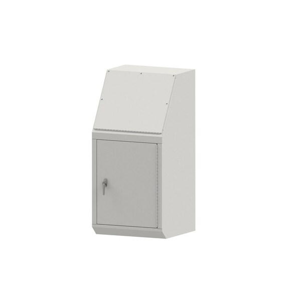Wiegmann Carbon Steel Electrical Enclosures, 50 in H, 23 in D, 24 in W, NEMA 12, Hinged - WC14B