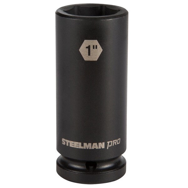 Steelman 3/4" Drive x 1" 6-Point Deep Impact Socket - 79265