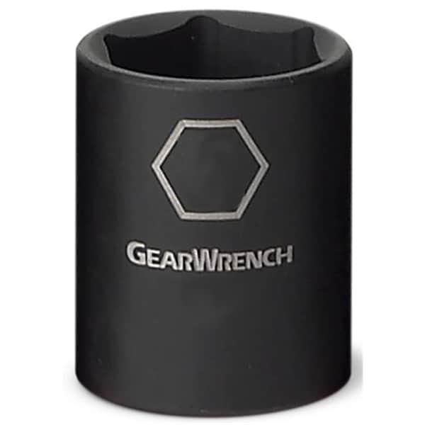 Gearwrench 1/2" Drive 6 Point 1-3/16" Standard Impact Socket - 84507N
