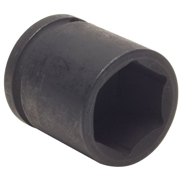 Westward 1/2 in Drive Impact Socket 30 mm Size 6 pt Standard Depth, Black Oxide - 5DFP7