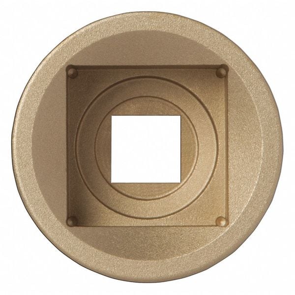 Ampco Safety Tools 3/4 in Drive Impact Socket 1 5/8 in Size Square Standard Depth, Natural - I-3/4D1-5/8 (4-PT)