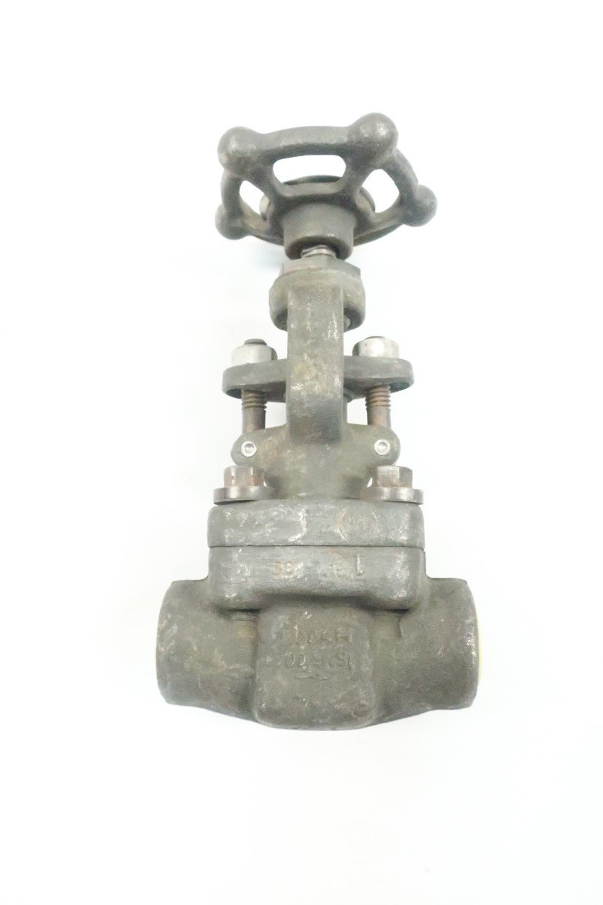 HANCOCK 5500W 1 445 MANUAL STAINLESS SOCKET WELD 1/2IN GLOBE VALVE