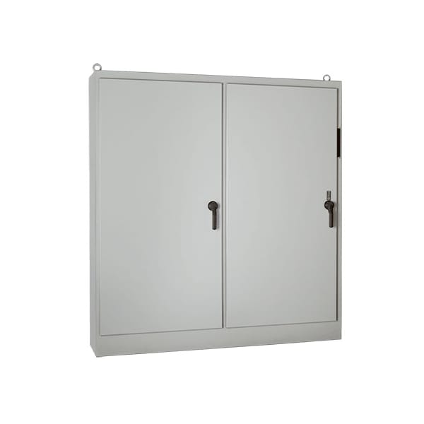 Nvent Hoffman Mild Steel Electrical Enclosures, 84.12 in H, 24.12 in D, 236 in W, NEMA 12, Hinged - A84XM6EW24FTCLPG
