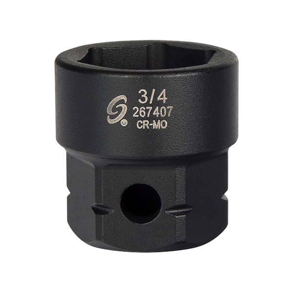 Sunex Â® Tools 1/2 in. Drive 6-Point Low Profile Impact Socket w/ Hex Shank, 3/4 in. - 267407