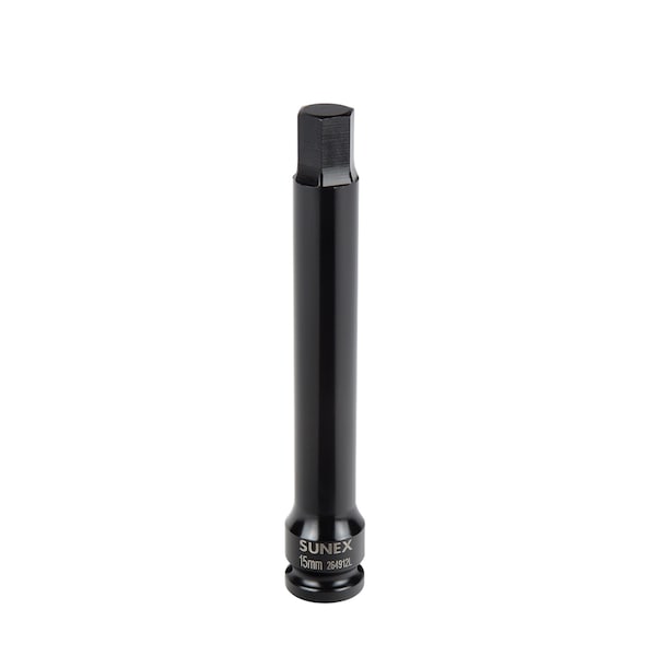 Sunex Â® Tools 1/2 in. Drive 15 mm Hex Impact Socket 6 in. - 264912L