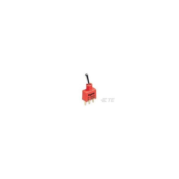 Interruptor de palanca de TE Connectivity, Spdt, Encendido-Apagado, Latcheo, 0.4A, 20Vdc, Terminal de soldadura, Actuador de palanca, Montaje en panel - AE101MD1AV2B04