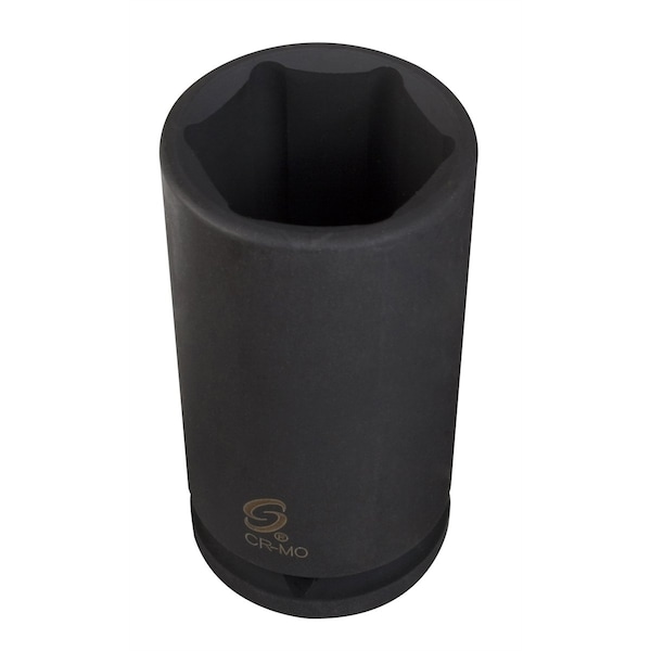 Sunex 3/4 in Drive Deep Impact Socket 35Mm, 3/4" Drive 6 Poi Black Oxide - SUN435MD