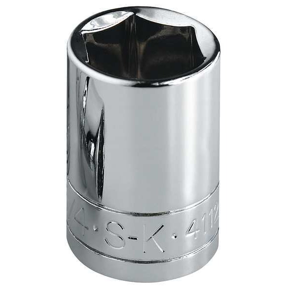 Sk Professional Tools 1/2 in Drive, 26mm 6 pt Metric Socket, 6 Points - 48226
