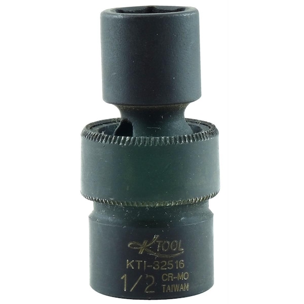 K-Tool International 3/8" Drive Impact Socket black oxide - KTI-32516