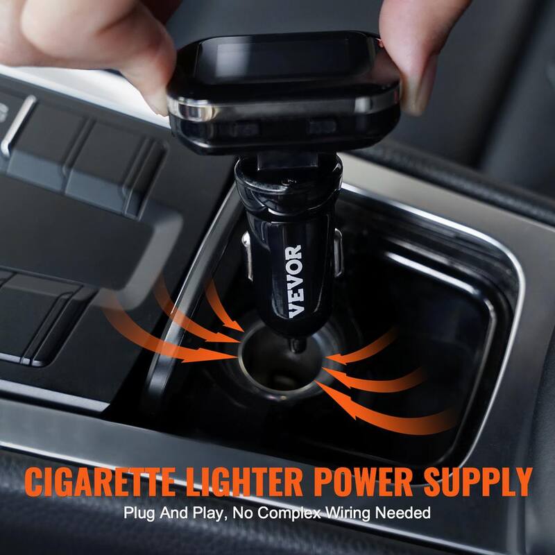 VEVOR RV Tire Pressure Monitoring System,7.3-87 PSI Trailer TPMS,Universal Wireless Car Alarm System,Waterproof Set - SZCTYJCXT4LW1Q4X1V9