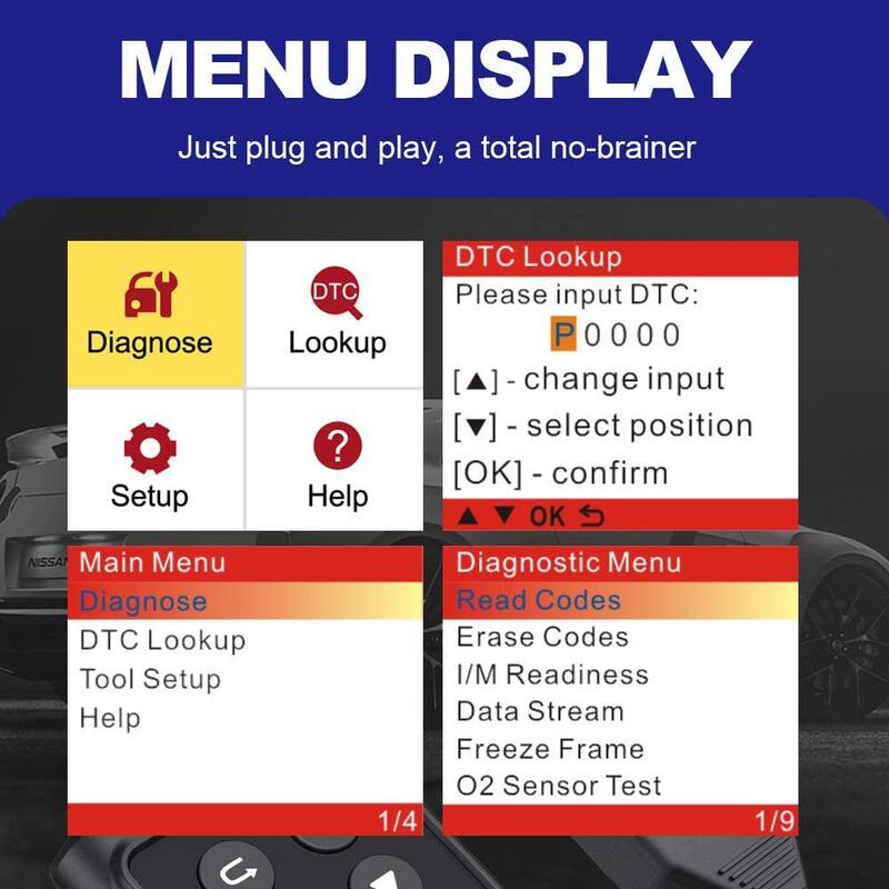 Thinkcar Plug and Play OBD2 Scanner for Automotive Diagnostic THINKOBD 20 - TKOBD20