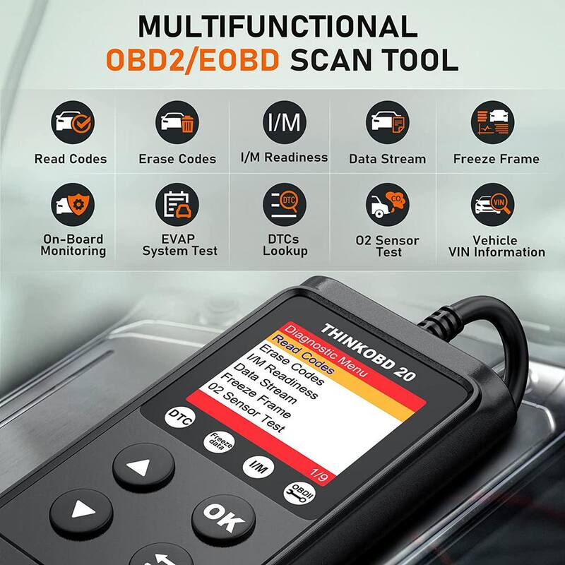 Thinkcar Plug and Play OBD2 Scanner for Automotive Diagnostic THINKOBD 20 - TKOBD20