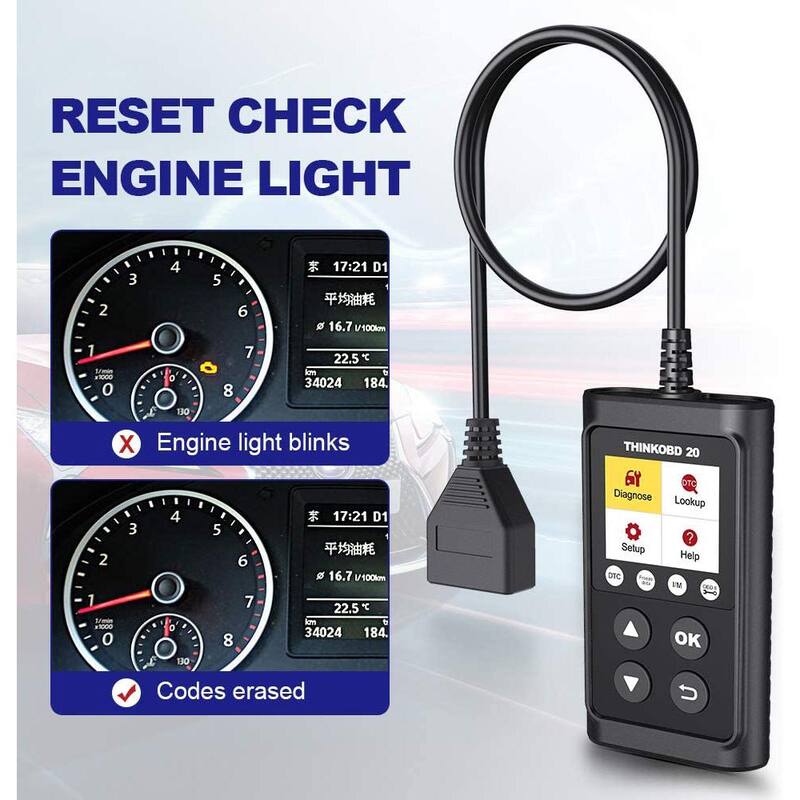Thinkcar Plug and Play OBD2 Scanner for Automotive Diagnostic THINKOBD 20 - TKOBD20
