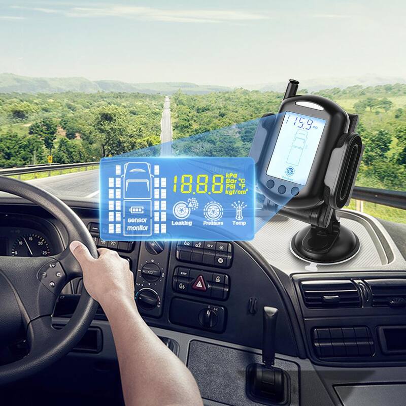 VEVOR RV Tire Pressure Monitoring System, 0-199 PSI Trailer TPMS, Universal Wireless Car Alarm System, Waterproof Set - DZCTYJCXT20LEC0JTV9