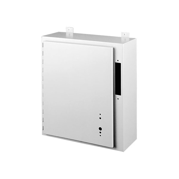 Nvent Hoffman Mild Steel Electrical Enclosures, 48 in H, 10 in D, 38 in W, NEMA 12, Hinged - A48AB3810LP