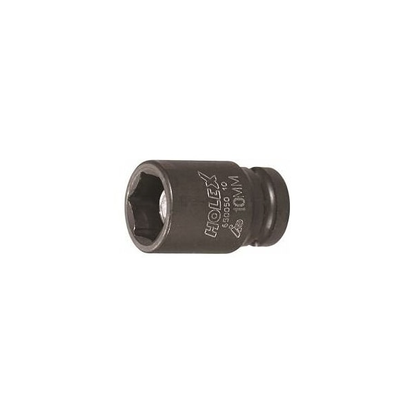 Holex 1/4 inch Drive Impact Socket, Magnetic, 13 mm - 650050 13
