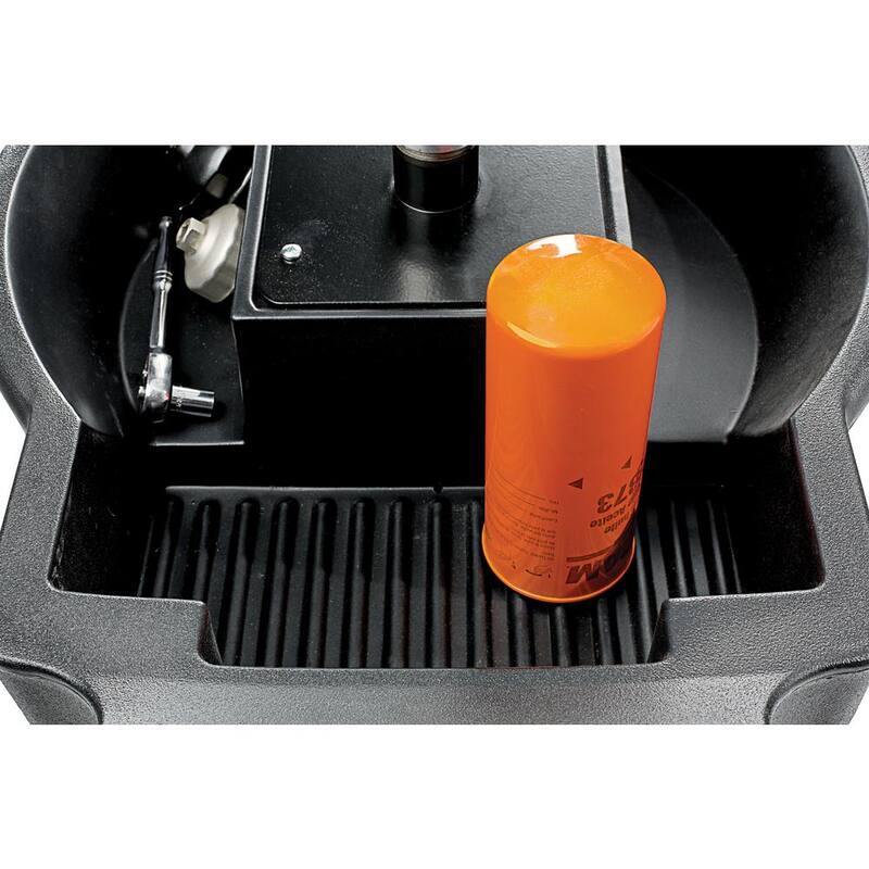 JohnDow Industries 22 Gal. Poly Oil Change Oil Drain Pan - JDI-22DCX