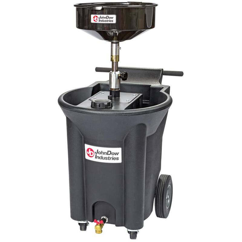 JohnDow Industries 22 Gal. Poly Oil Change Oil Drain Pan - JDI-22DCX