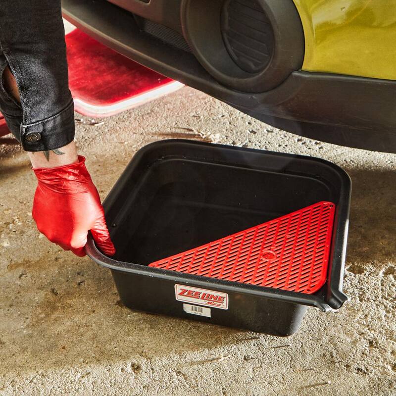 ZEELINE BY MILTON 9.5 Qt. Drain Pan With Filter Drain Tray - ZE702