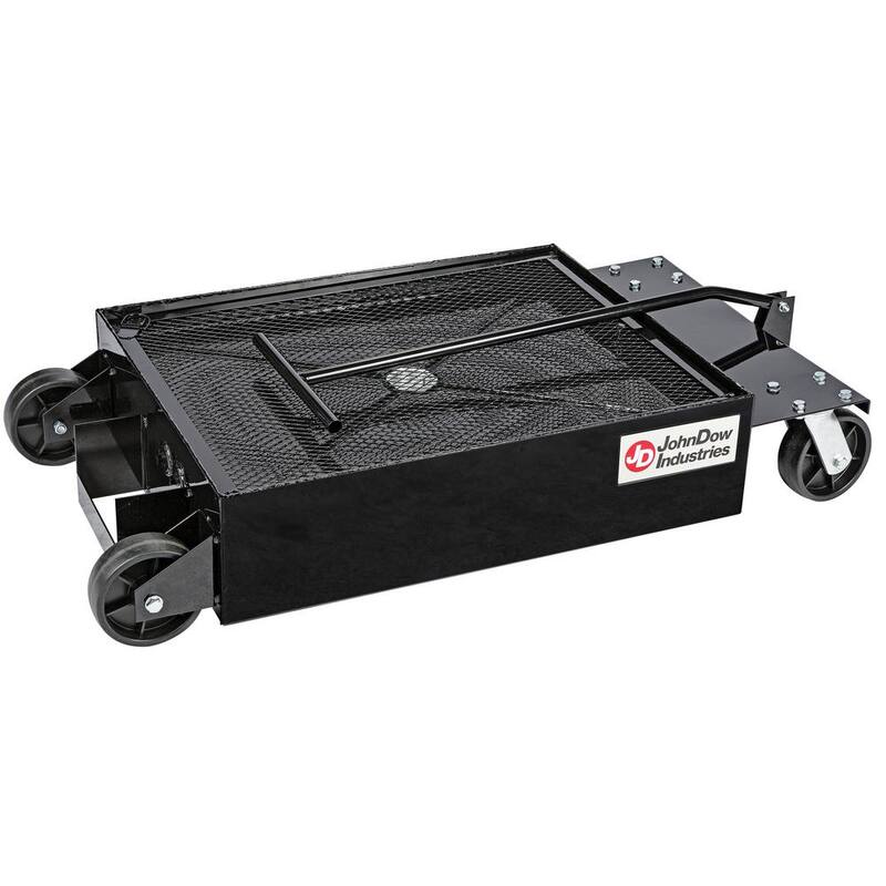 JohnDow Industries 17 Gal. Steel Low Profile Oil Drain - JDI-LP4