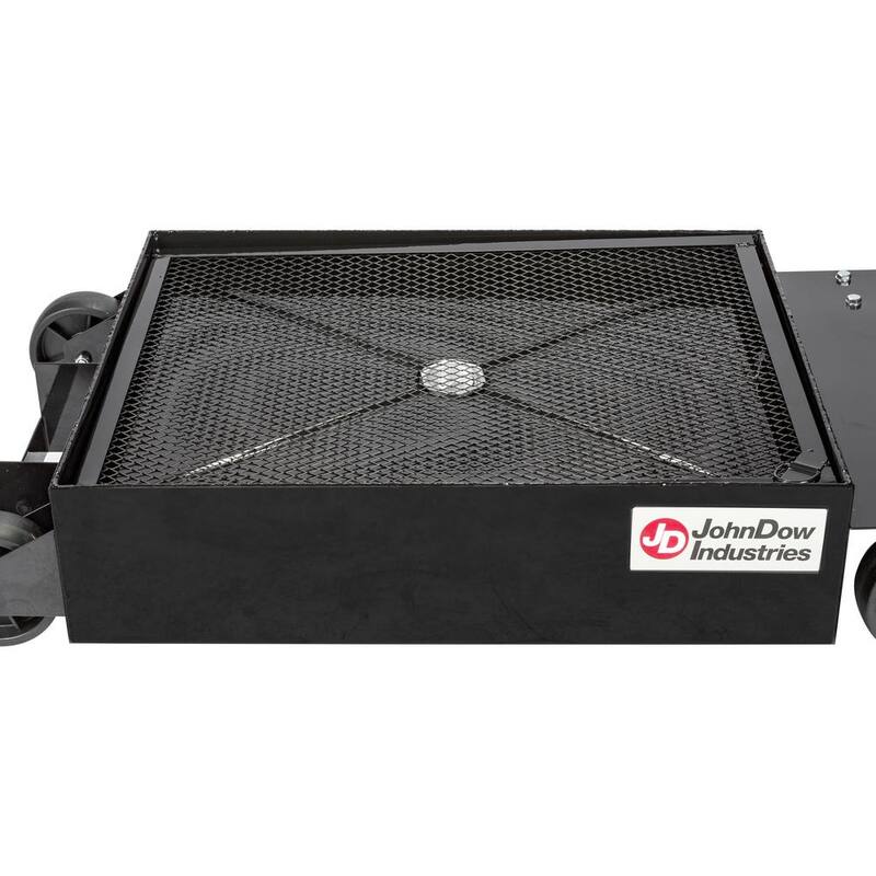 JohnDow Industries 17 Gal. Steel Low Profile Oil Drain - JDI-LP4