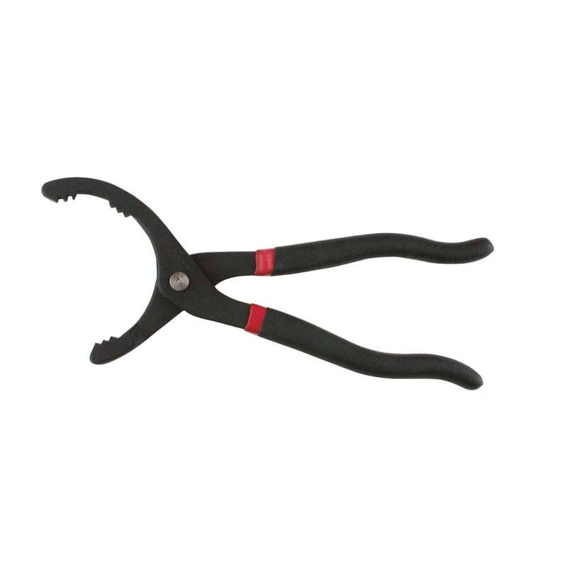 GEARWRENCH 2-11/16 in. x 3-3/4 in. Fixed Joint Oil Filter Wrench Plier - 3368F
