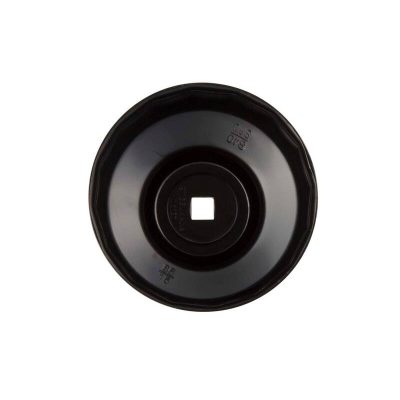 Steelman 86 mm x 16 Flute Oil Filter Cap Wrench in Black - 06137