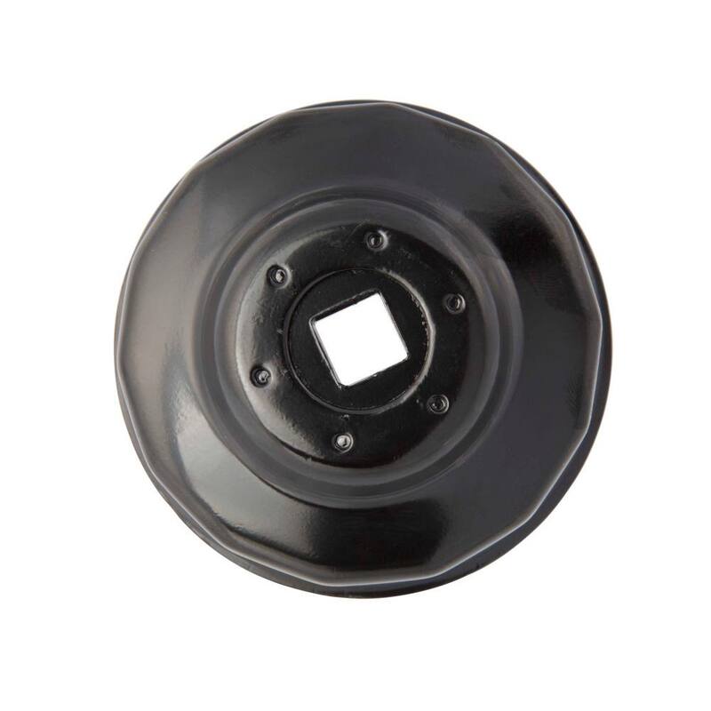 Steelman 64 mm x 14 Flute Oil Filter Cap Wrench in Black - 06136