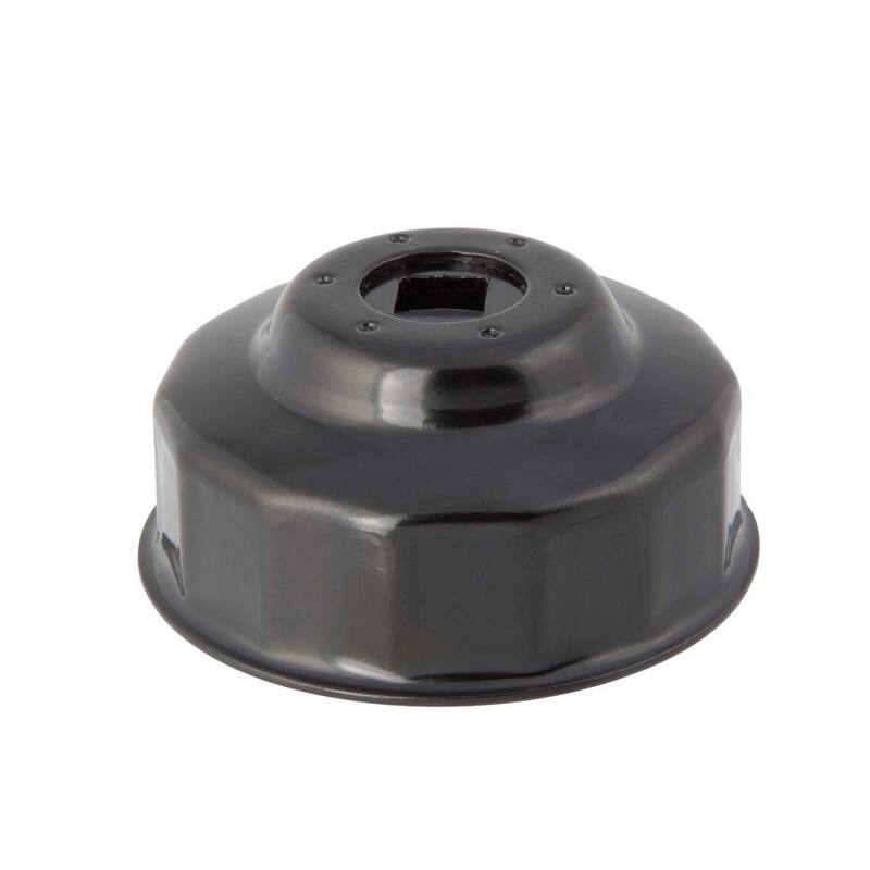 Steelman 64 mm x 14 Flute Oil Filter Cap Wrench in Black - 06136