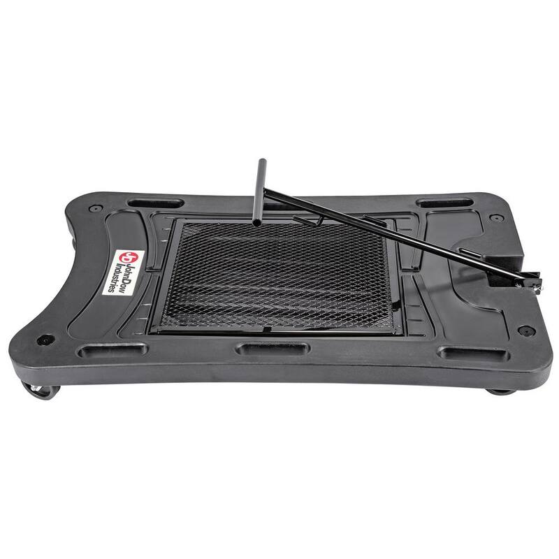 JohnDow Industries 17 Gal. Poly Low Profile Oil Drain with Electric Evacuation Pump - JDI-17DPLP