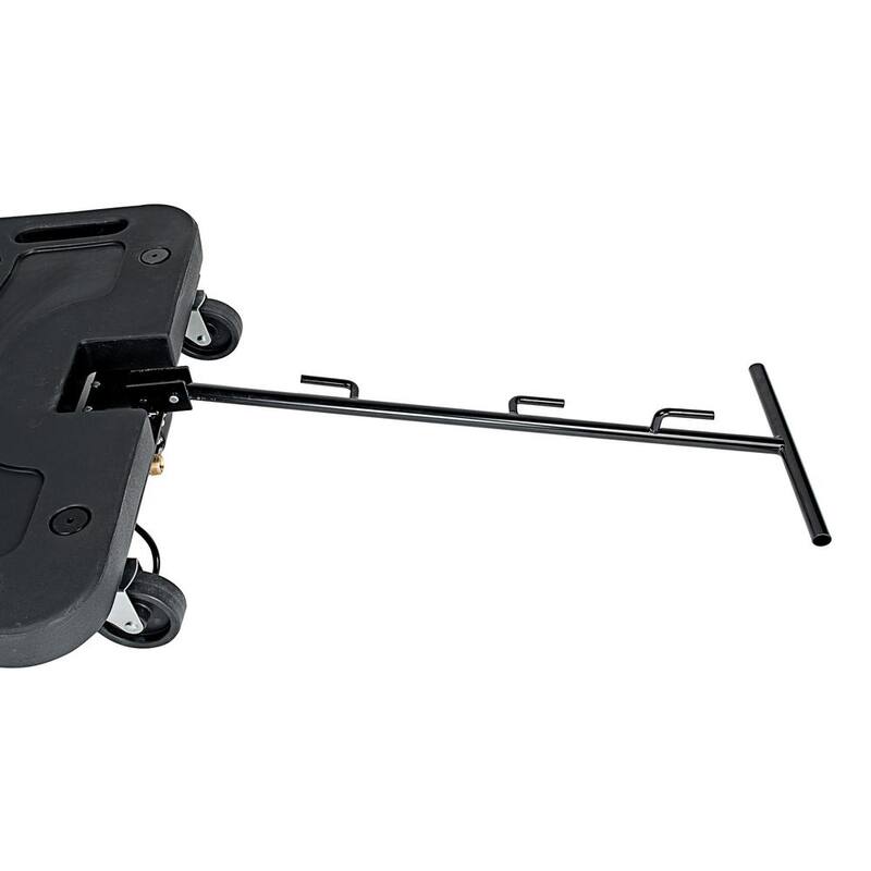 JohnDow Industries 17 Gal. Poly Low Profile Oil Drain with Electric Evacuation Pump - JDI-17DPLP