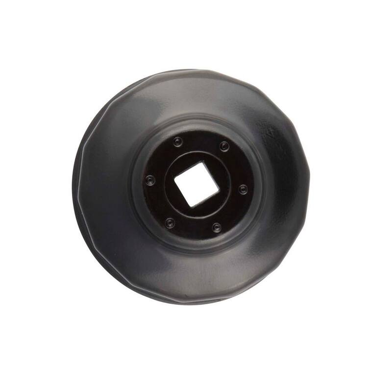 Steelman 68 mm x 14 Flute Oil Filter Cap Wrench in Black - 06109