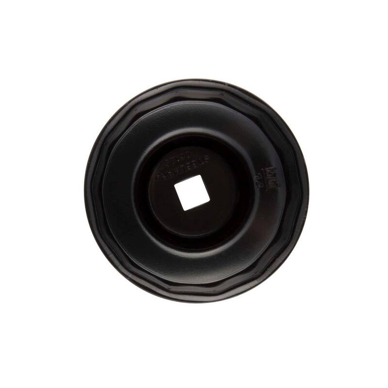 Steelman 65/67 mm x 14 Flute Oil Filter Cap Wrench in Black - 06126