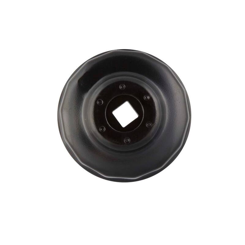 Steelman 65/67 mm x 14 Flute Oil Filter Cap Wrench in Black - 06126