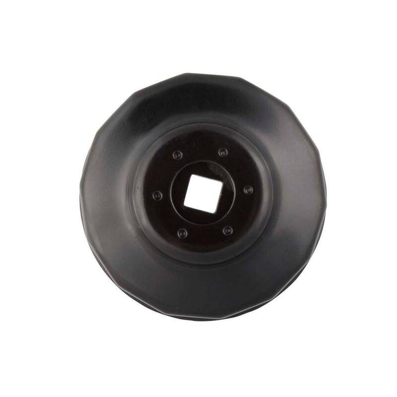 Steelman 76 mm x 14 Flute Oil Filter Cap Wrench in Black - 06120