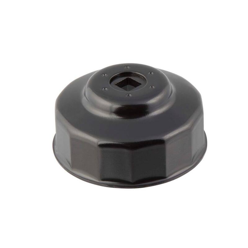 Steelman 76 mm x 14 Flute Oil Filter Cap Wrench in Black - 06120