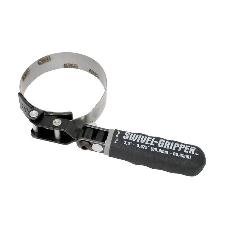 Lisle Swivel Gripper, Standard No Slip Filter Wrench - LIS57030